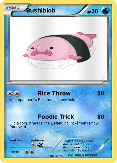 Pokemon Sushiblob