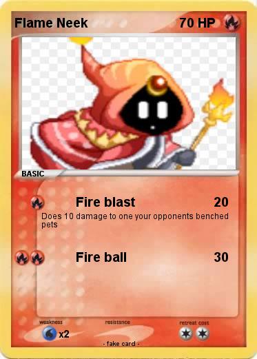 Pokemon Flame Neek