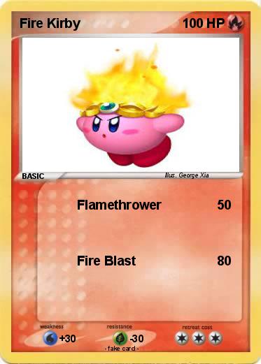 Pokemon Fire Kirby