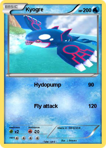 Pokemon Kyogre