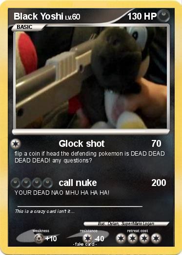 Pokemon Black Yoshi