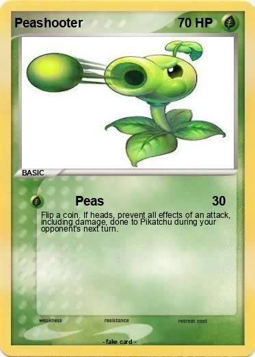Pokemon Peashooter