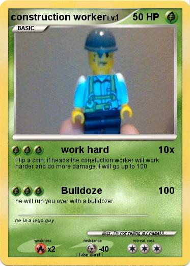 Pokemon construction worker