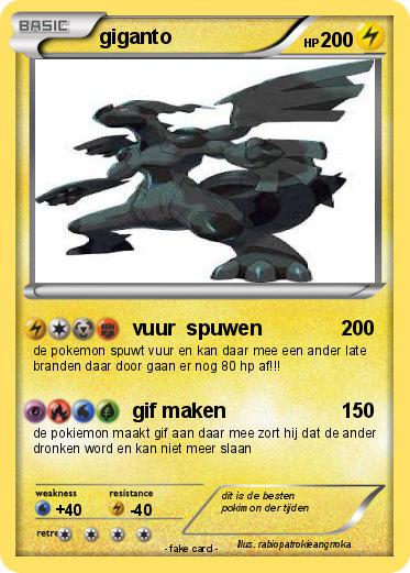 Pokemon giganto