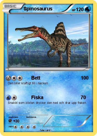 Pokemon Spinosaurus