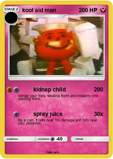 Pokemon kool aid man