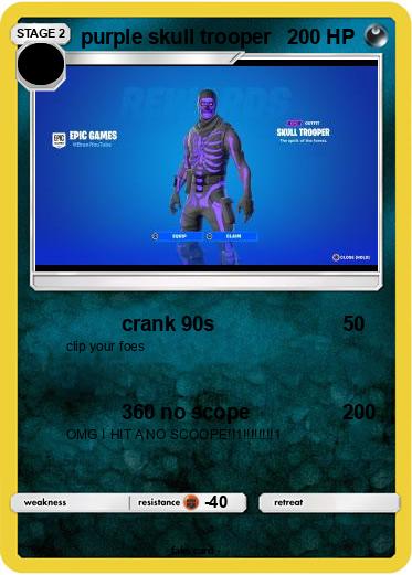 Pokemon purple skull trooper