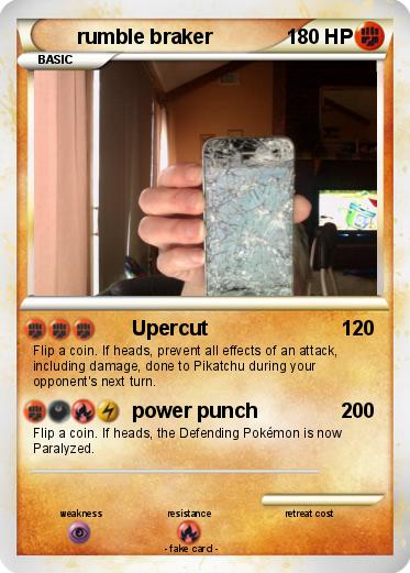 Pokemon rumble braker