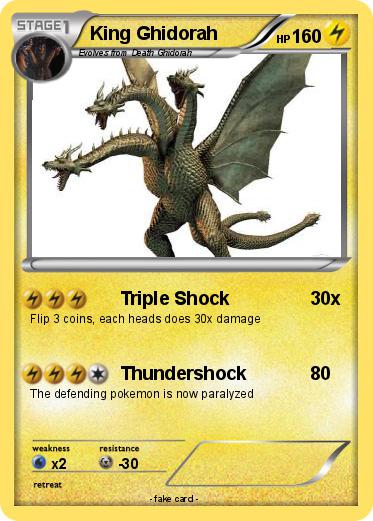 Pokemon King Ghidorah