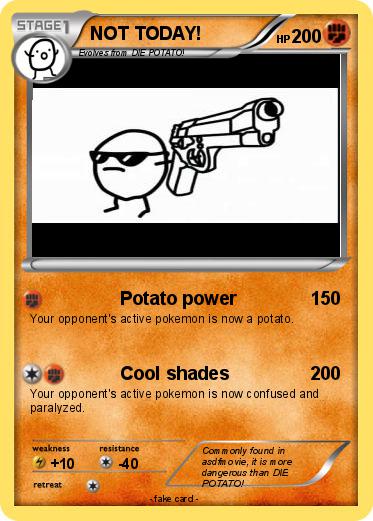 Pokemon NOT TODAY!