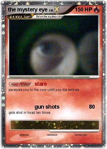 Pokemon the mystery eye