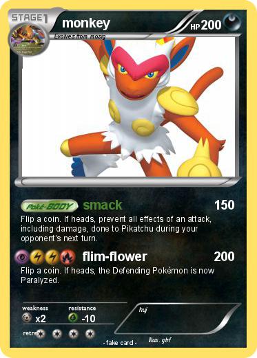 Pokemon monkey