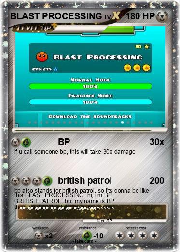 Pokemon BLAST PROCESSING