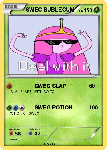 Pokemon SWEG BUBLEGUM
