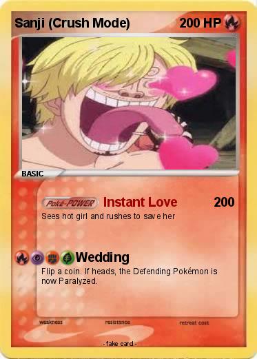 Pokemon Sanji (Crush Mode)