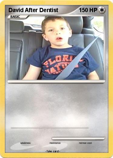 Pokemon David After Dentist