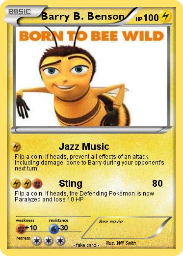 Pokemon Barry B. Benson