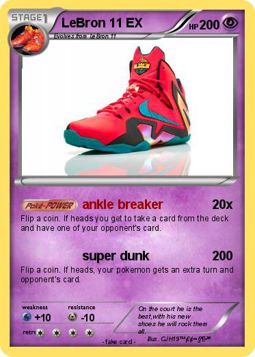 Pokemon LeBron 11 EX