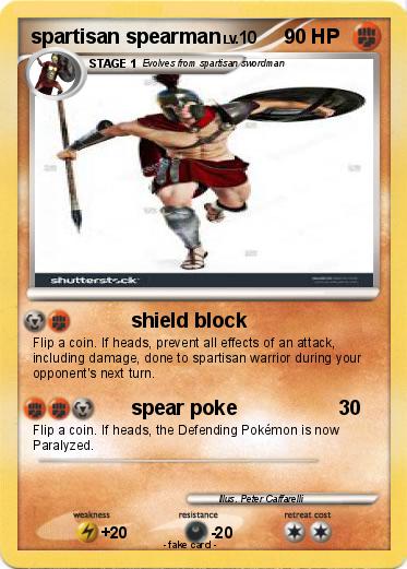 Pokemon spartisan spearman