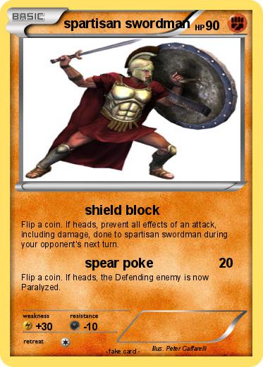 Pokemon spartisan swordman