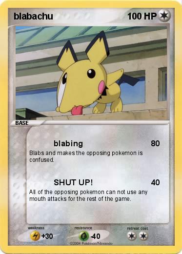 Pokemon blabachu