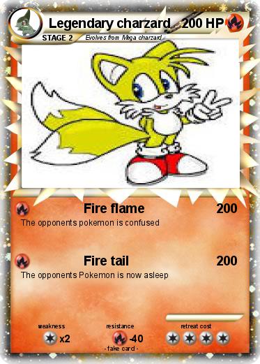 Pokemon Legendary charzard