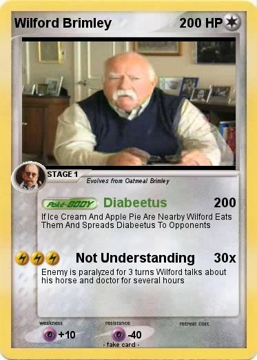 Pokemon Wilford Brimley