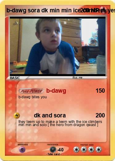 Pokemon b-dawg sora dk min min ice climbers yes king k, rool no