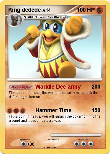 Pokemon King dedede