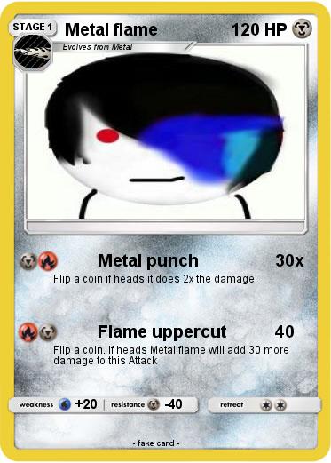 Pokemon Metal flame
