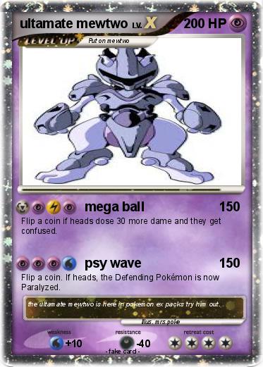 Pokemon ultamate mewtwo