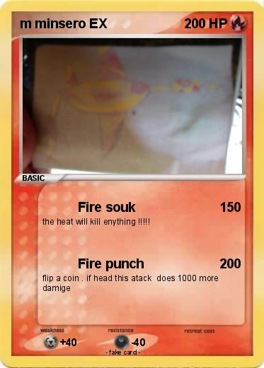 Pokemon m minsero EX
