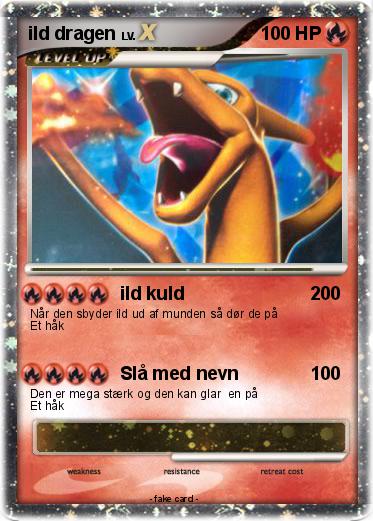 Pokemon ild dragen