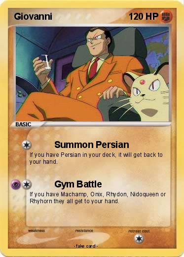 Pokemon Giovanni