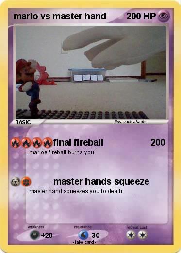 Pokemon mario vs master hand