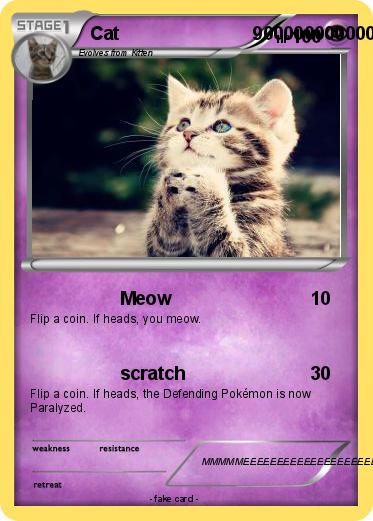 Pokemon Cat                          900000000000000