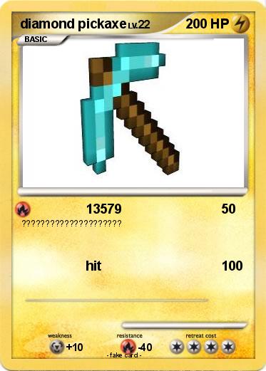 Pokemon diamond pickaxe