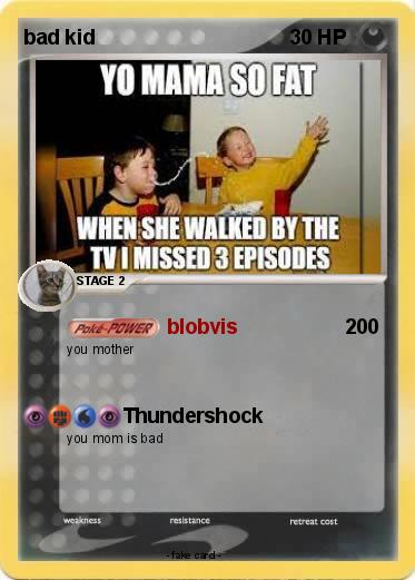 Pokemon bad kid