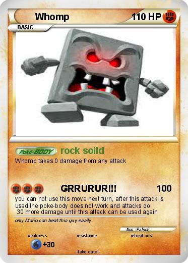 Pokemon Whomp