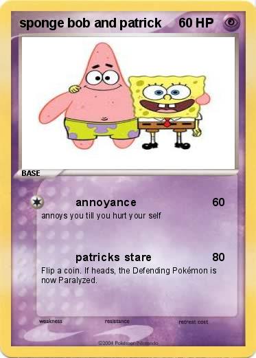 Pokemon sponge bob and patrick