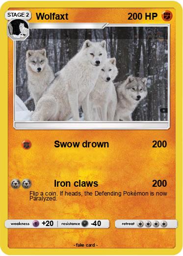 Pokemon Wolfaxt