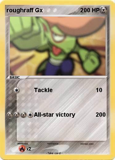 Pokemon roughraff Gx