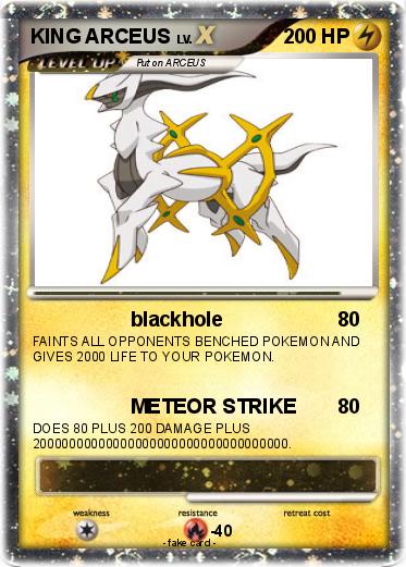 Pokemon KING ARCEUS