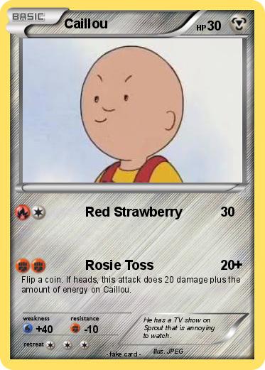 Pokemon Caillou