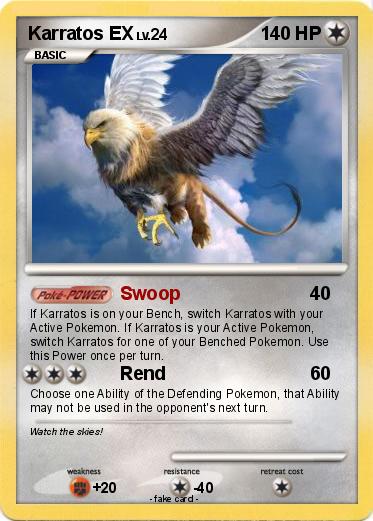 Pokemon Karratos EX