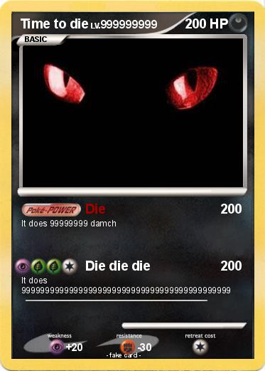 Pokemon Time to die