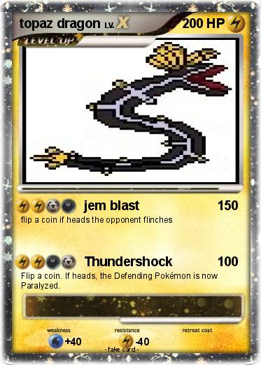 Pokemon topaz dragon