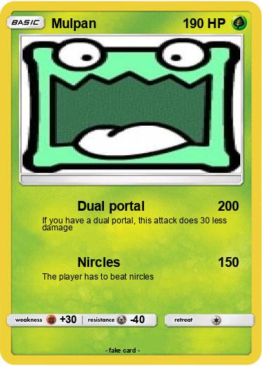Pokemon Mulpan