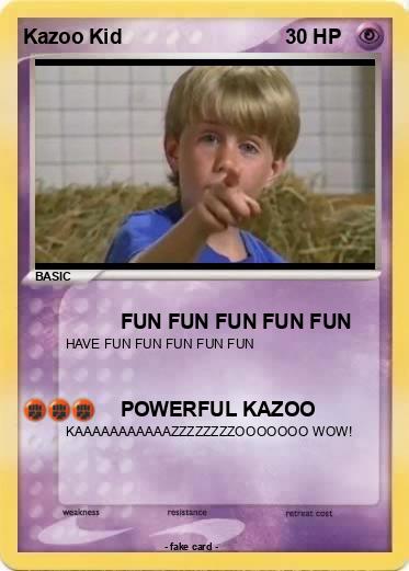 Pokemon Kazoo Kid