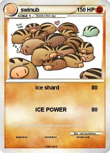 Pokemon swinub